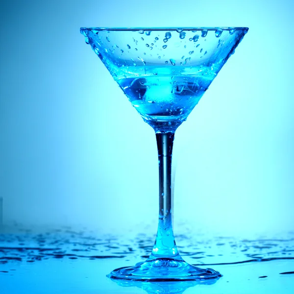 Синий коктейль — стоковое фото