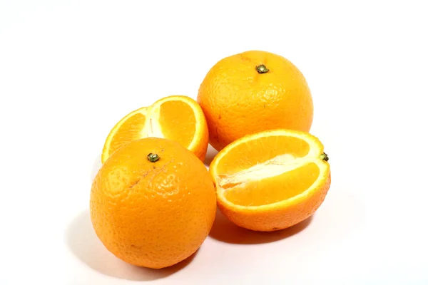 Izolované pomeranče — Stock fotografie
