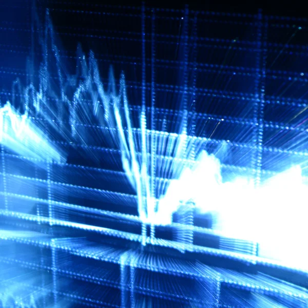 Techno graph — Stockfoto
