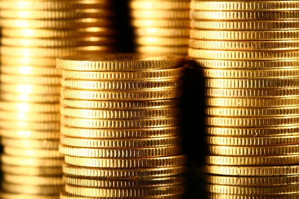 Monete d'oro — Foto Stock