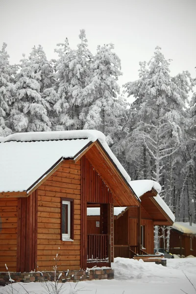Kış evleri — Stok fotoğraf