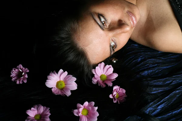 Haj rózsaszín virágok — Stock Fotó