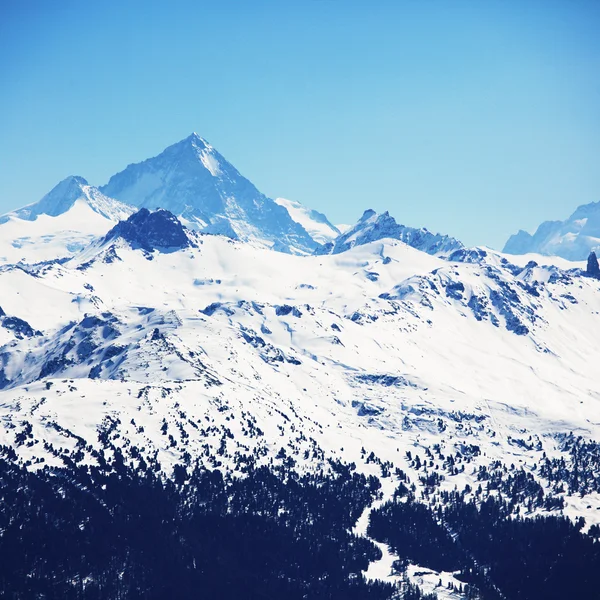 Κορυφή των βουνών — Φωτογραφία Αρχείου