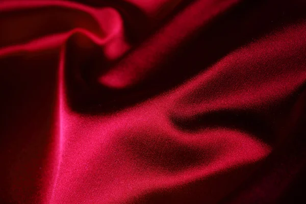 Rood satijn — Stockfoto