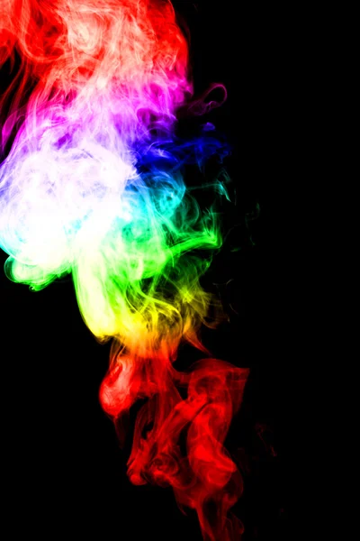 Fumaça multicolorida — Fotografia de Stock