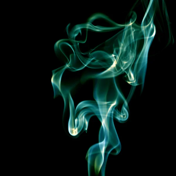 Grön rök — Stockfoto