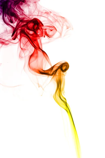 Farbenfroher Rauch — Stockfoto