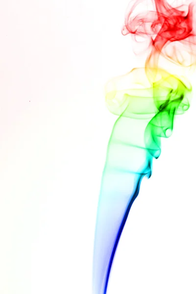 Цветной дым — стоковое фото