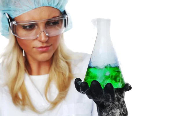 Chemisches Experiment — Stockfoto