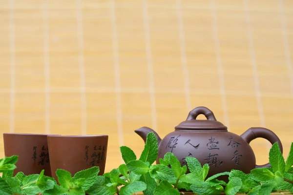 Мятный чай — стоковое фото