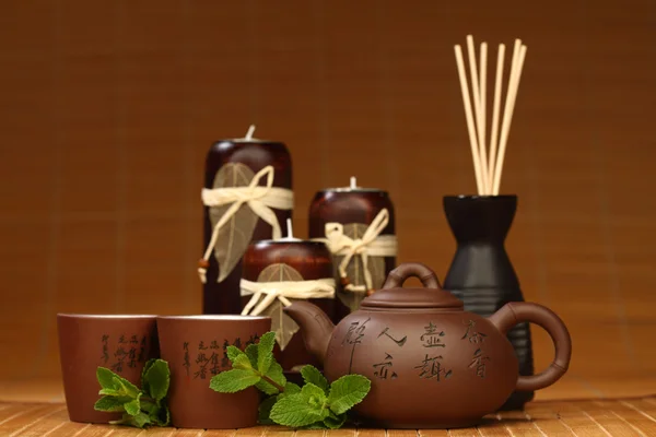 Chá de hortelã — Fotografia de Stock