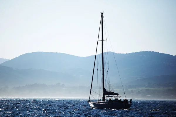 stock image Boat at sea