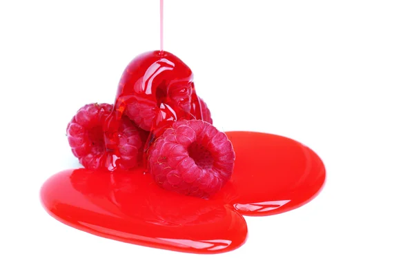 stock image Berry mixed pile in syrup