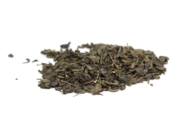 Green tea isolated — Stock Photo, Image