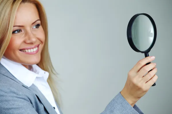 Business woman looking — Stock Photo, Image