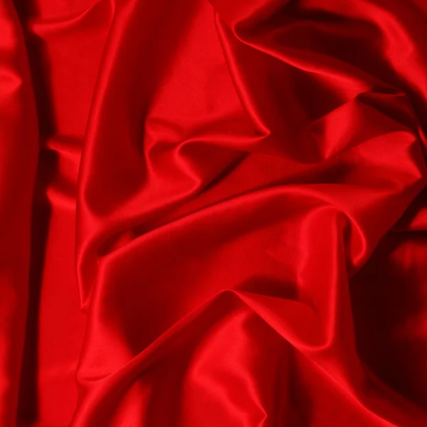 Red satin background — Stock Photo, Image