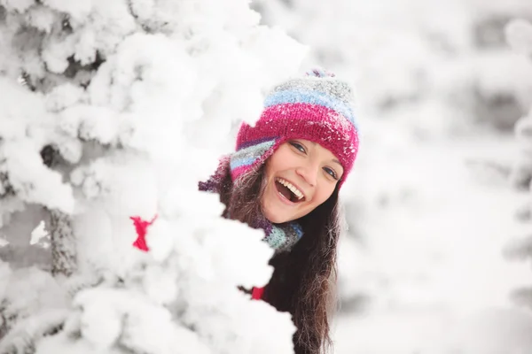 Κορίτσι χειμώνα — Φωτογραφία Αρχείου