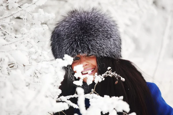 Winterfrauen — Stockfoto