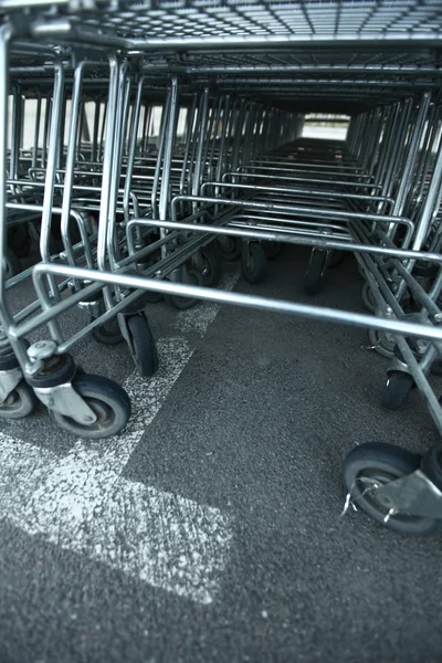 Shoping carts — Stock Photo, Image
