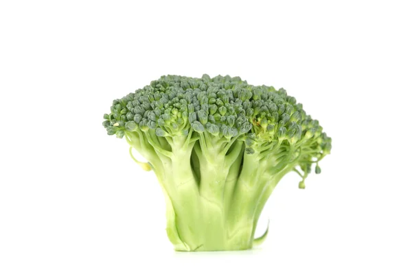 Brokuły na biały — Zdjęcie stockowe