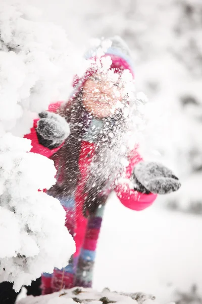 Kış kız — Stok fotoğraf
