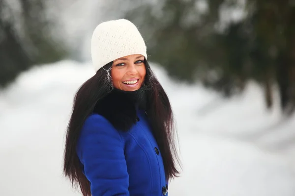 Zimní ženy — Stock fotografie