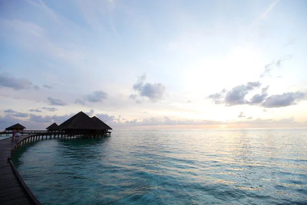Malediwskim Dom na wschód — Zdjęcie stockowe