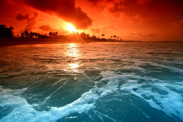 Sunrice ωκεανός — Φωτογραφία Αρχείου