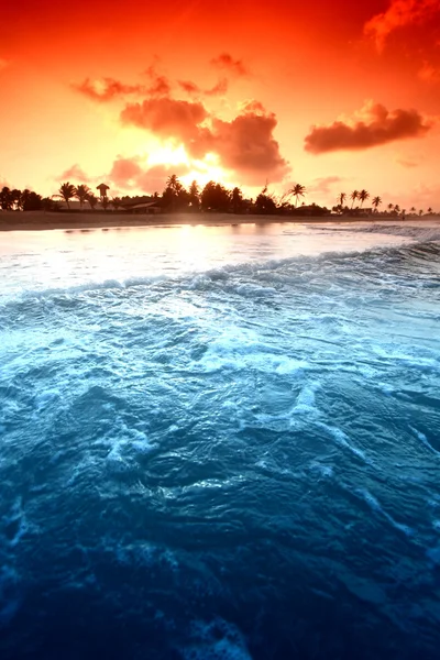 Oceaan sunrice — Stockfoto
