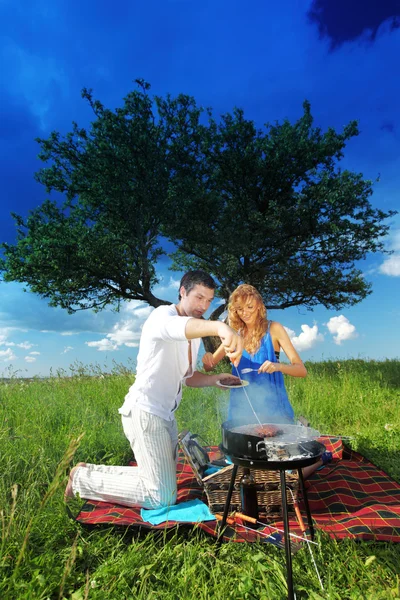 Picknick — Stockfoto