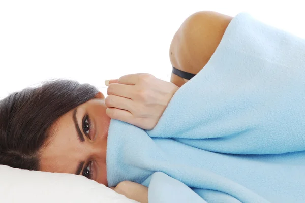 Sleeping woman — Stock Photo, Image