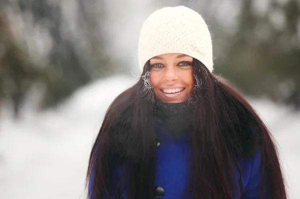 Winterfrauen — Stockfoto