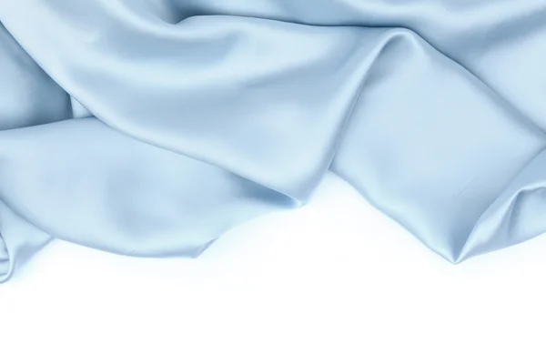 Синій атласні, ізольовані — стокове фото