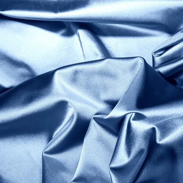 Синій атласні — стокове фото
