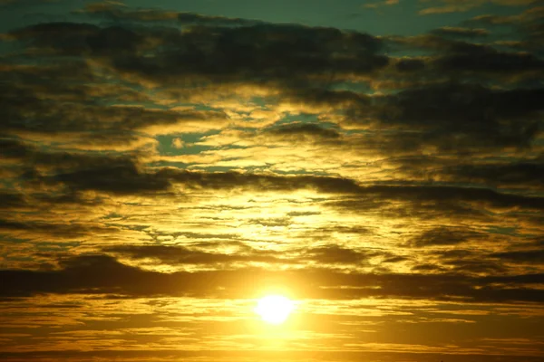 Céu do nascer do sol — Fotografia de Stock