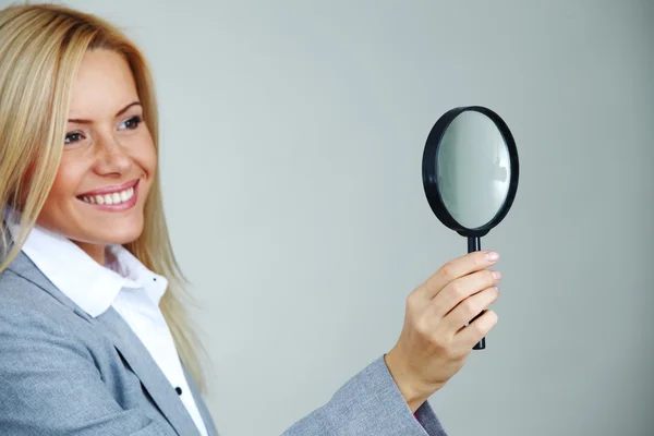 Business woman looking — Stock Photo, Image