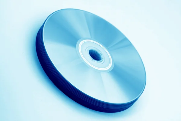青の cd — ストック写真