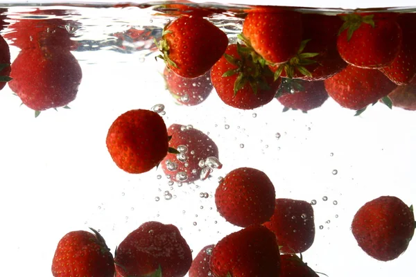 딸기 얼룩 — 스톡 사진