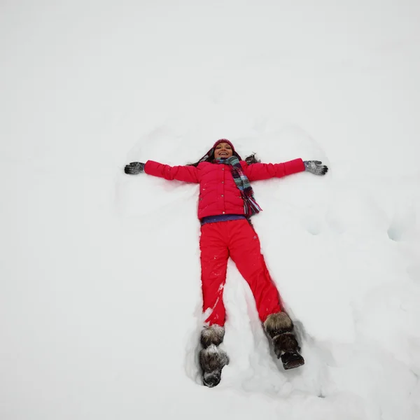 Inverno divertido — Fotografia de Stock