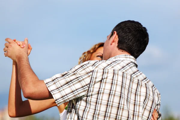 Dance in sky — Stock Photo, Image