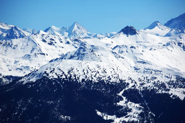 Cima delle montagne — Foto Stock