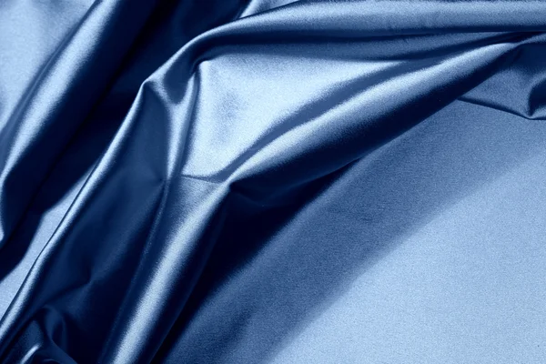 Cetim azul — Fotografia de Stock