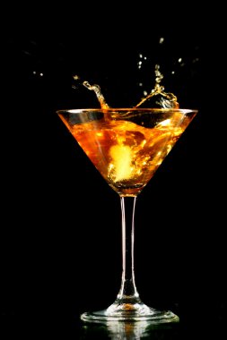 Coctail splash clipart