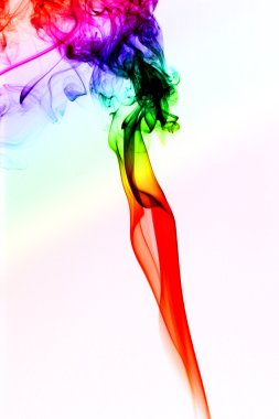 Colored smoke clipart