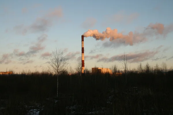 Emissões de sujidade — Fotografia de Stock