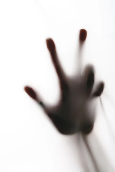 Verschwommene beängstigende Hand — Stockfoto
