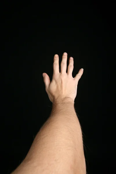 Жест рукой — стоковое фото