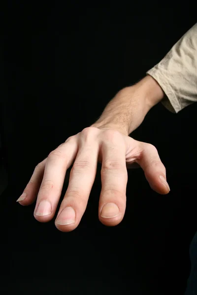 Χέρι geste στίχων — Φωτογραφία Αρχείου