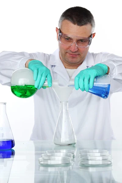 Chemia naukowiec — Zdjęcie stockowe
