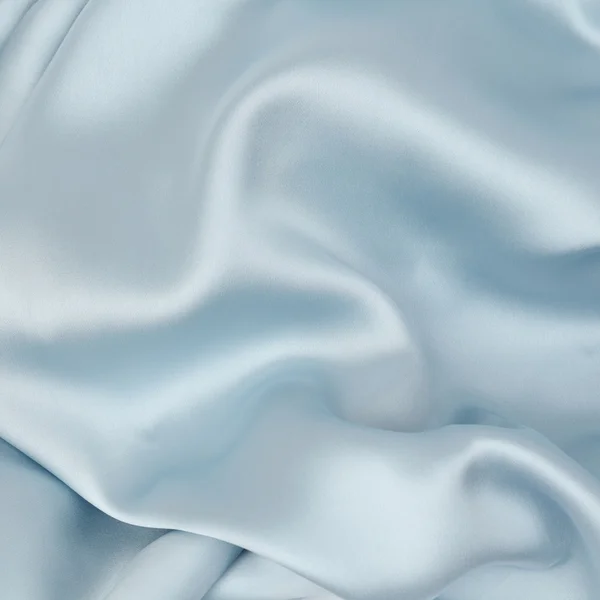 Cetim azul isolado — Fotografia de Stock